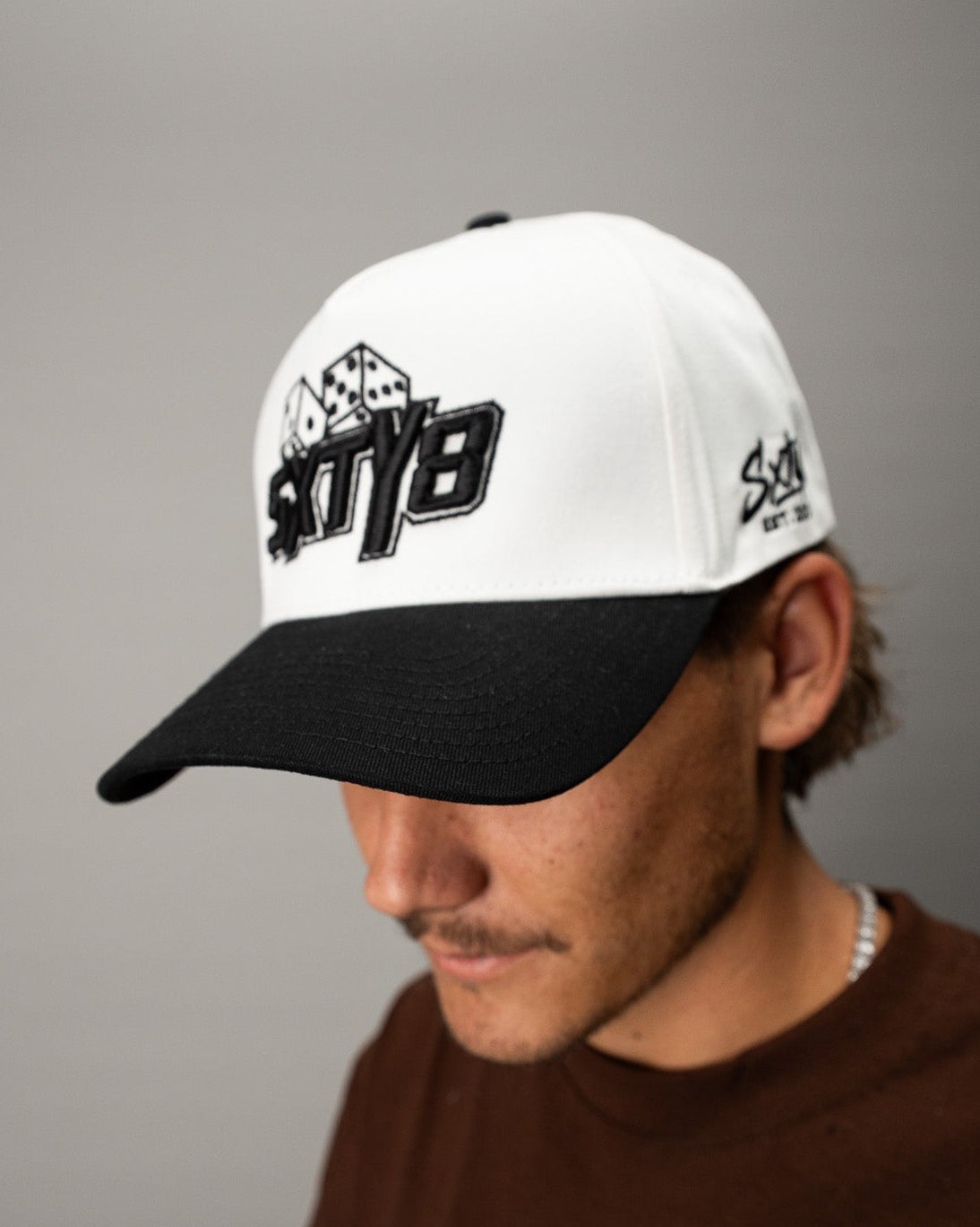 SXTY8 Dice Camo Trucker